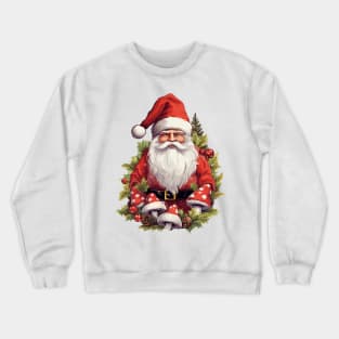 Cottagecore Santa Crewneck Sweatshirt